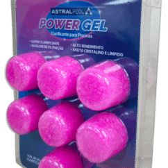 O Clarificante PowerGel 7 Pastilhas - Astralpool é um poderoso floculante em forma de gel que elimina a turbidez da água e potencializa a filtração. Cada pastilha trata até 50.000 litros, deixando a piscina cristalina, transparente e com brilho intenso. Ideal para piscinas de todas as superfícies. Disponível na Irmãos Dreon.